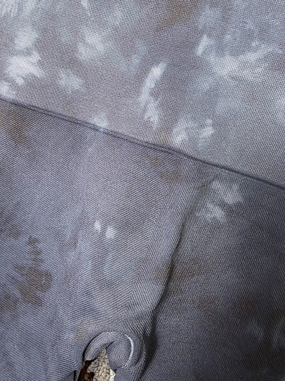 SPANX Navy Gray Tie-Dye High-Waist Ankle Leggings New Medium - Picture 5 of 6